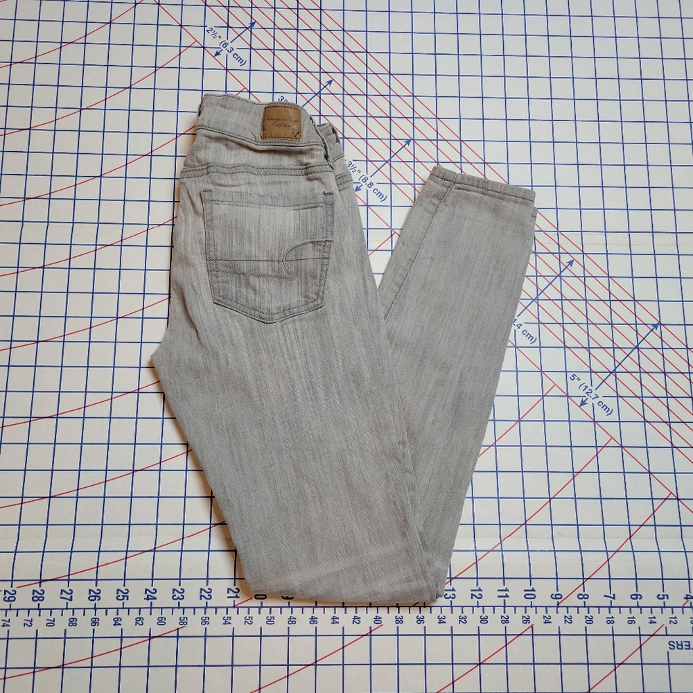 Women's Gray Jeans